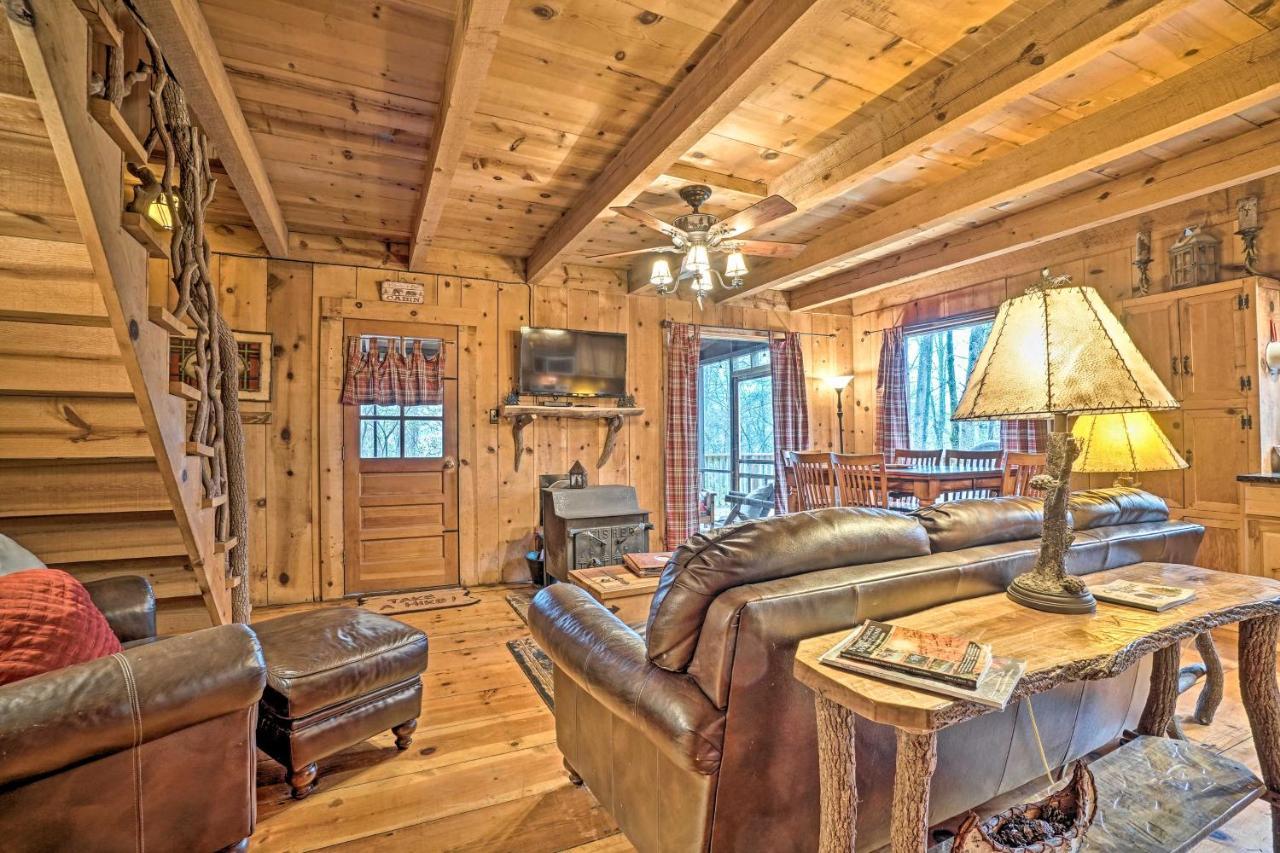 Helen Area Rustic Retreat About 5 Miles To Main Street Villa Sautee Nacoochee Buitenkant foto