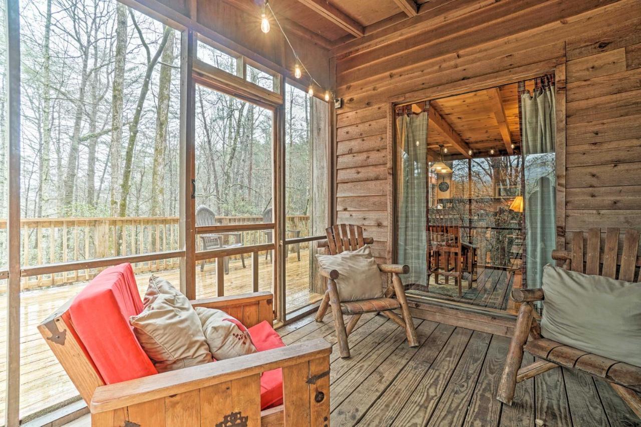 Helen Area Rustic Retreat About 5 Miles To Main Street Villa Sautee Nacoochee Buitenkant foto